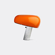 Flos 'snoopy' Table Lamp, Orange, Uk Plug