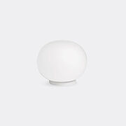 Flos 'mini Glo-ball Table' Lamp, White, Uk Plug