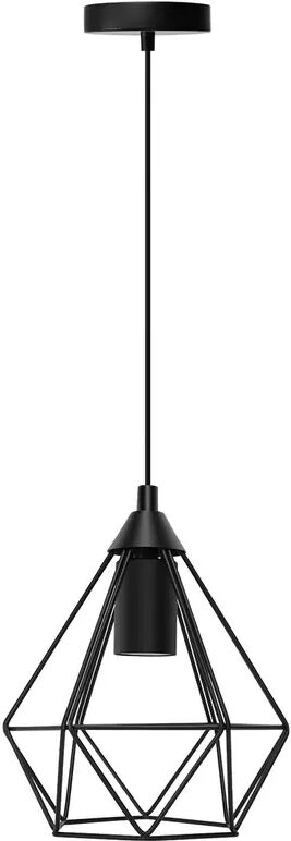 Lampadario da soffitto Sciva Nero 1 x E27 Aigostar