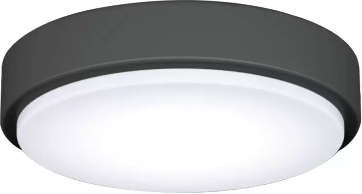 Plafoniera Led 12W Cornice nera rotonda Bianco freddo 6500K Aigostar