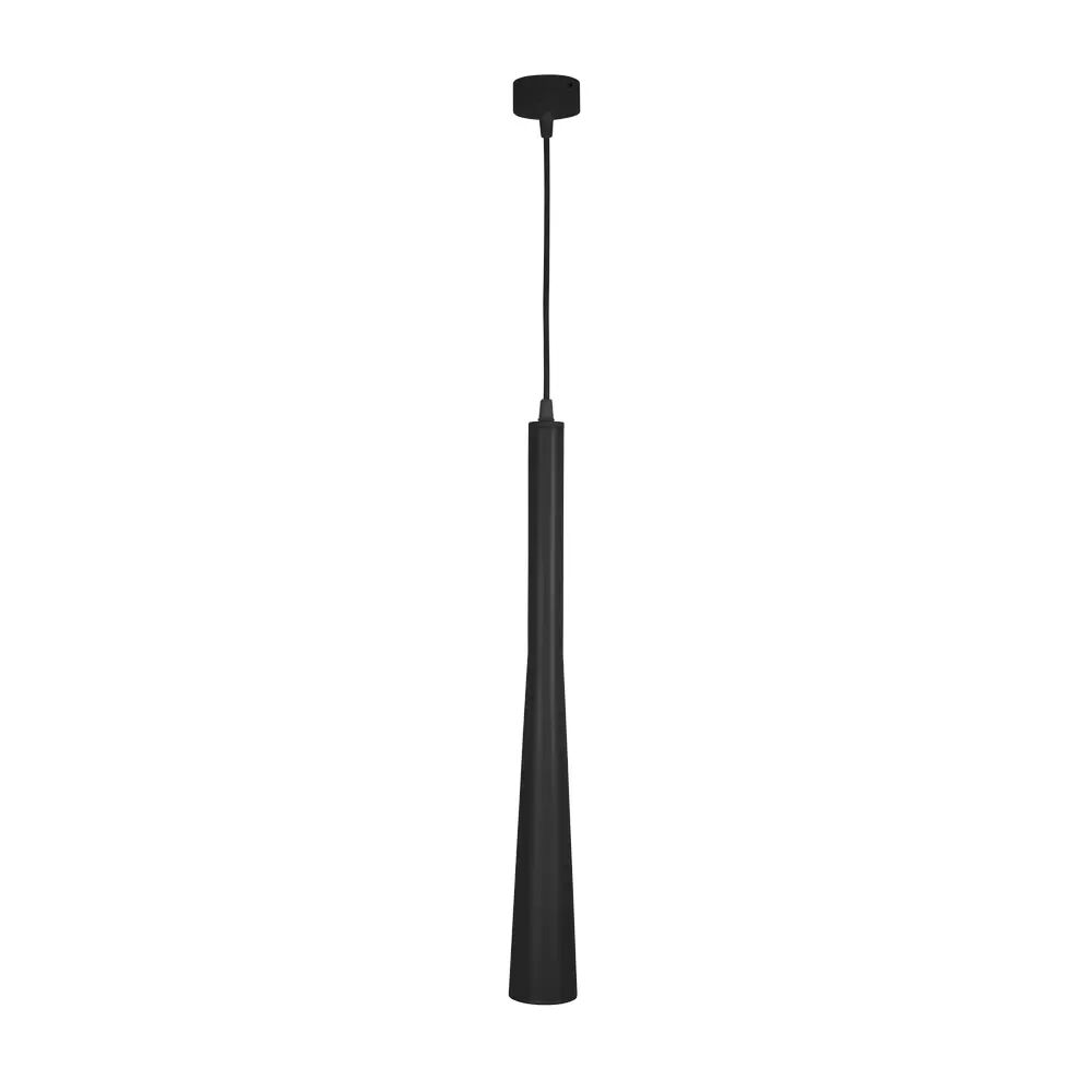 Lampadario Pendel Cone 50 in metallo Nero a sospensione 1 x GU10 Novaline