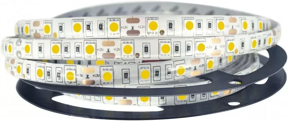 Striscia Led 12V 70W SMD 5050 5 metri IP65 Bianco Caldo 3000K M LEDME