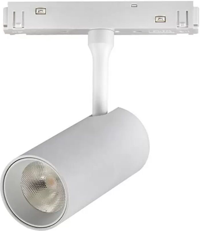 Faretto Led da binario magnetico 16mm 20W bianco orientabile Bianco caldo 3000K M LEDME