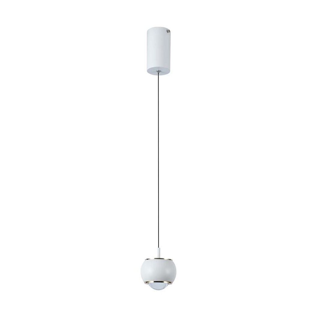 V-Tac Vt-7830 Lampadario Led 9w Ovale A Sospensione Forma Campana Design Moderno 10*10*100cm Colore Bianco 3000k - 10080