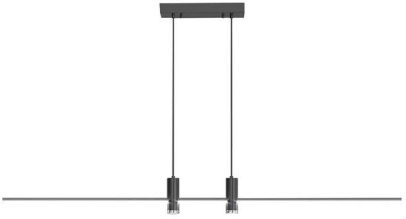 V-Tac Vt-7827 Lampadario Led 19w Rettangolare A Sospensione 19w Dal Design Moderno 80*115cm Colore Nero 4000k - 10060