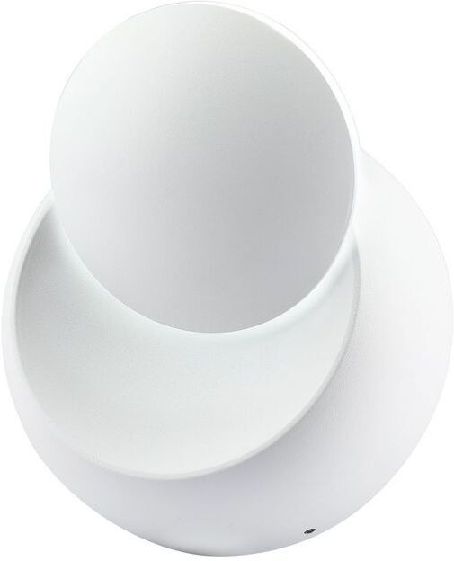 V-Tac Vt-757 Lampada Led 5w Design Moderno Da Parete Rotonda Orientabile 360° Corpo Bianco Satinato 4000k Ip20 - 217093