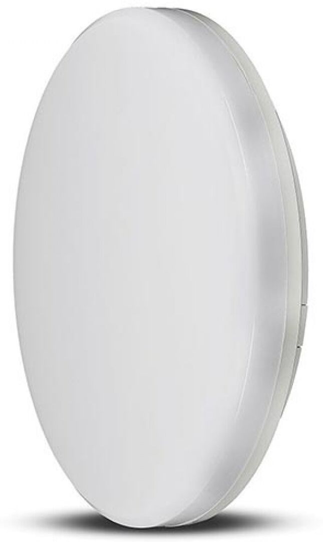 V-Tac Pro Vt-8066rd Plafoniera Led 25w Chip Samsung Trimless Soffitto Circolare Bianco Caldo 3000k Ip44 Ik08 - Sku 13929