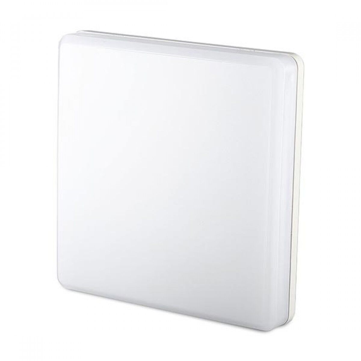 V-Tac Pro Vt-8066sq Plafoniera Led 25w Chip Samsung Trimless Soffitto Quadrato Bianco Caldo 3000k Ip44 Ik08 - Sku 13959