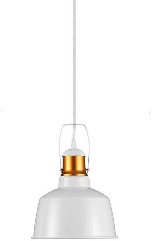 V-Tac Vt-7422 Lampadario Led Portalampada E27 In Metallo Vintage Ф230mm Alluminio Colore Bianco Sku 3729