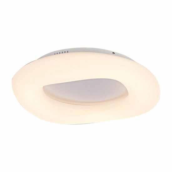 V-Tac Vt-7609 Plafoniera Led 39w Circolare Bianca Color Change 3in1 Dimmerabile Con Telecomando - Sku 3968