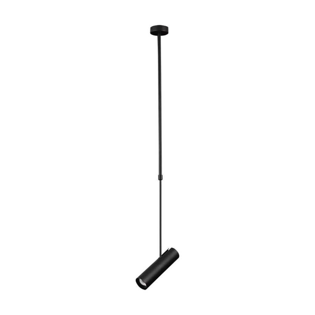 V-Tac Vt-7900-B Lampadario Led Portafaretto Pendente A Sospensione Gu10 In Alluminio Nero - Sku 7573