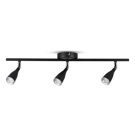 V-Tac Vt-813 Lampada Led 13.5w Ruotabile Da Parete Nero Tripla Testa Luce Bianco Caldo 3000k - Sku 8271