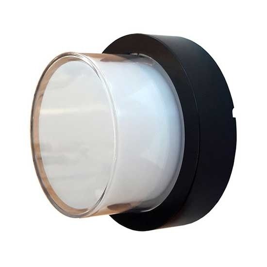 V-Tac Vt-831 Lampada Led 7w Bianco Caldo 3000k Corpo Tondo Nero Waterproof Ip65 - Sku 8611