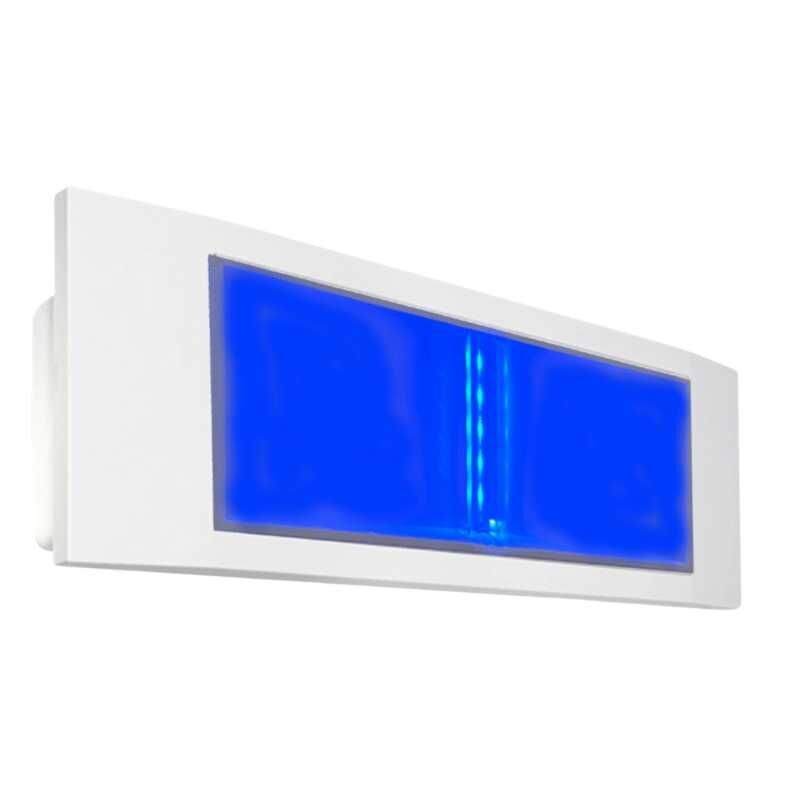 Beghelli Lampada Emergenza Led 1499blu 11w  Stile In Blu 8h-24h Luce Notturna Parete O Incasso