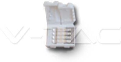 V-Tac Connettore Con Attacchi 4 Pin Per Striscia Led Smd5050 Rgb Mod.3505