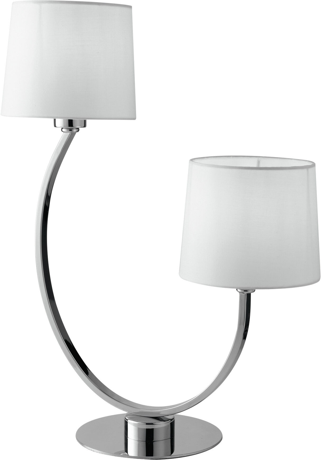 Lampada da Tavolo Lume I ASTORIA L2 Cromo 40W