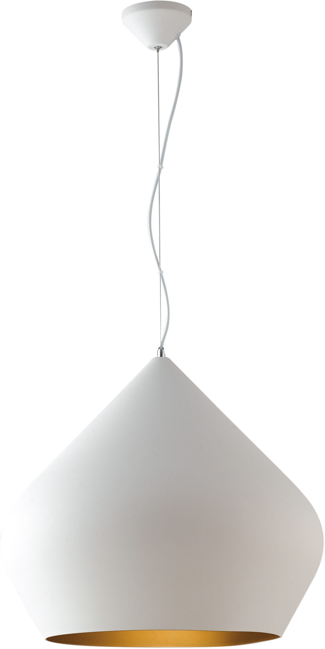 Lampadario Sospensione Led Tholos Moderno Colore Bianco 60W