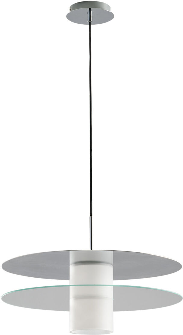 Lampadario Sospensione Led Record Class Colore Cromo 15W