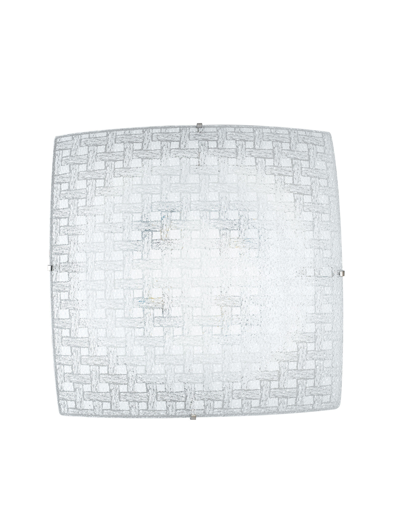 Lampadario Plafoniera Led Pamela Ceiling Lamp Colore Bianco 18W Mis 30 x 30 cm