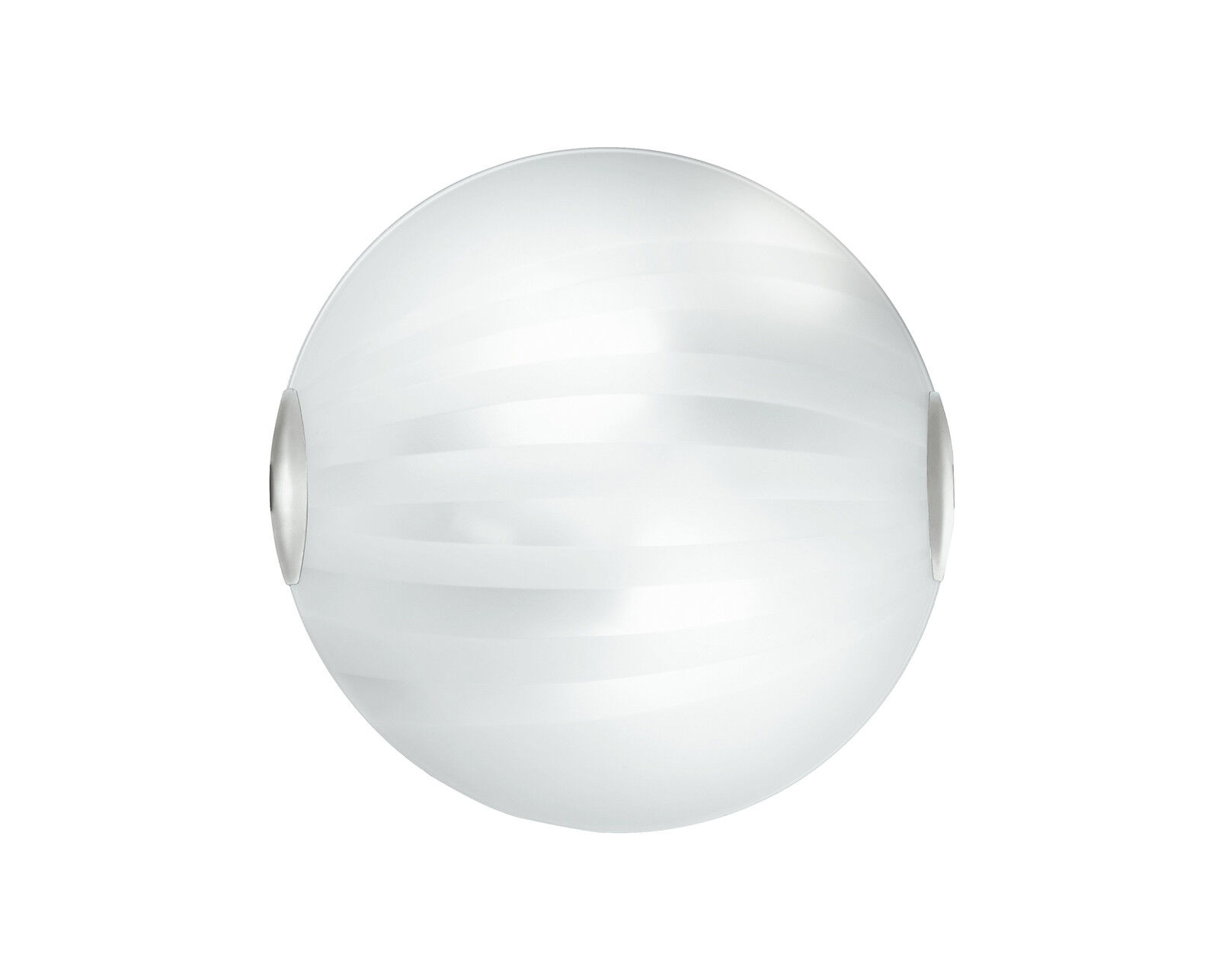 Lampadario Plafoniera Kuna Ceiling Lamp Colore Bianco 60W Mis 40 cm