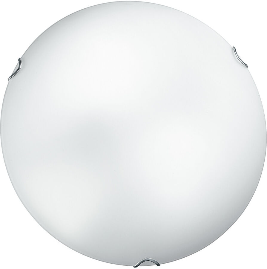 Lampadario Plafoniera Obl0 Ceiling Lamp Colore Bianco 60W Mis 50 cm