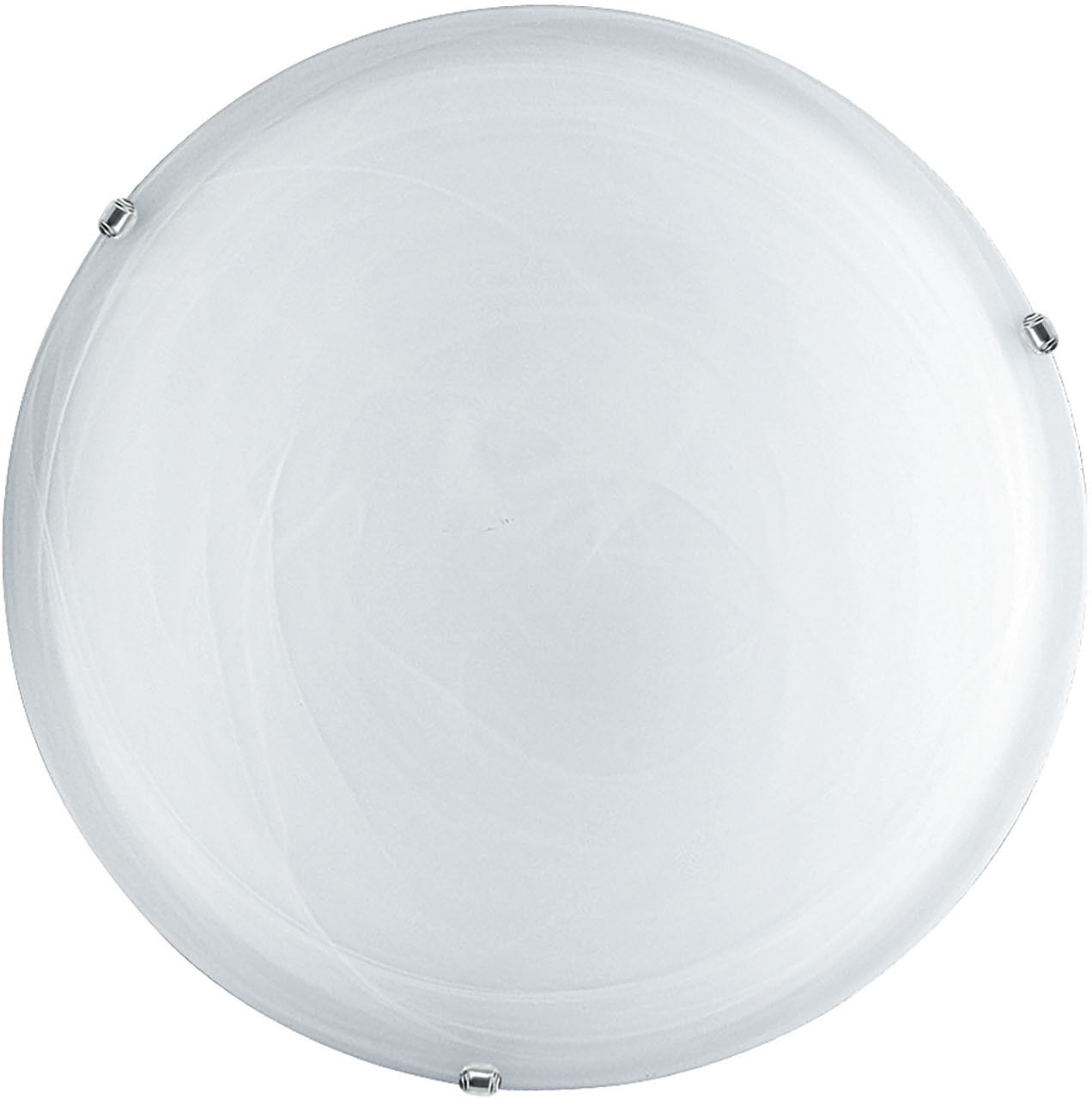 Lampadario Plafoniera Duna Ceiling Lamp Colore Bianco 60W Mis 40 cm