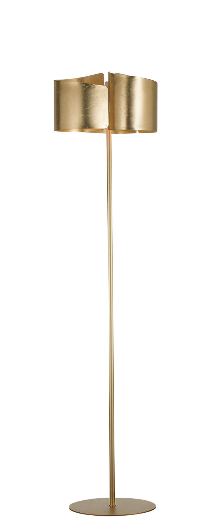 Lampadario Piantana Imagine Class Colore Oro 60W Mis 47 x 182,2 cm