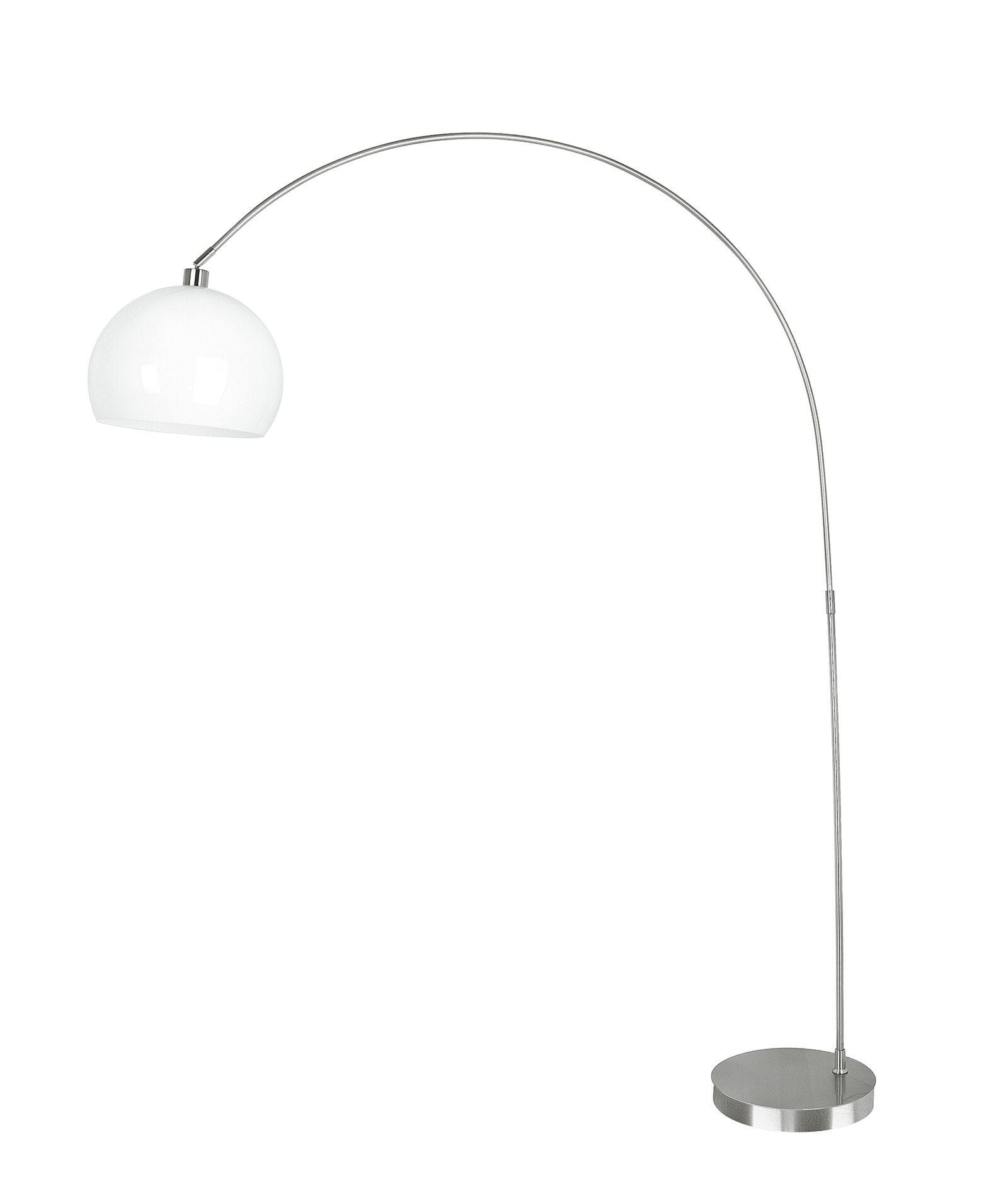 Lampadario Piantana Plaza Table and Floor Lamp Colore Bianco 60W Mis 152 x 205 x 35 cm