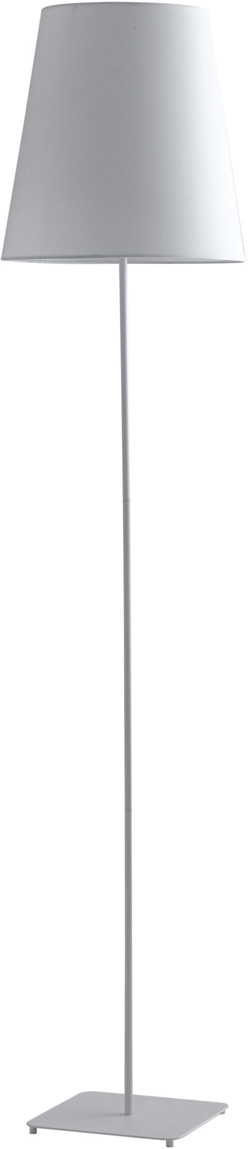 Lampadario Piantana Elvis Colore Bianco 60W Mis 34 x 155 cm