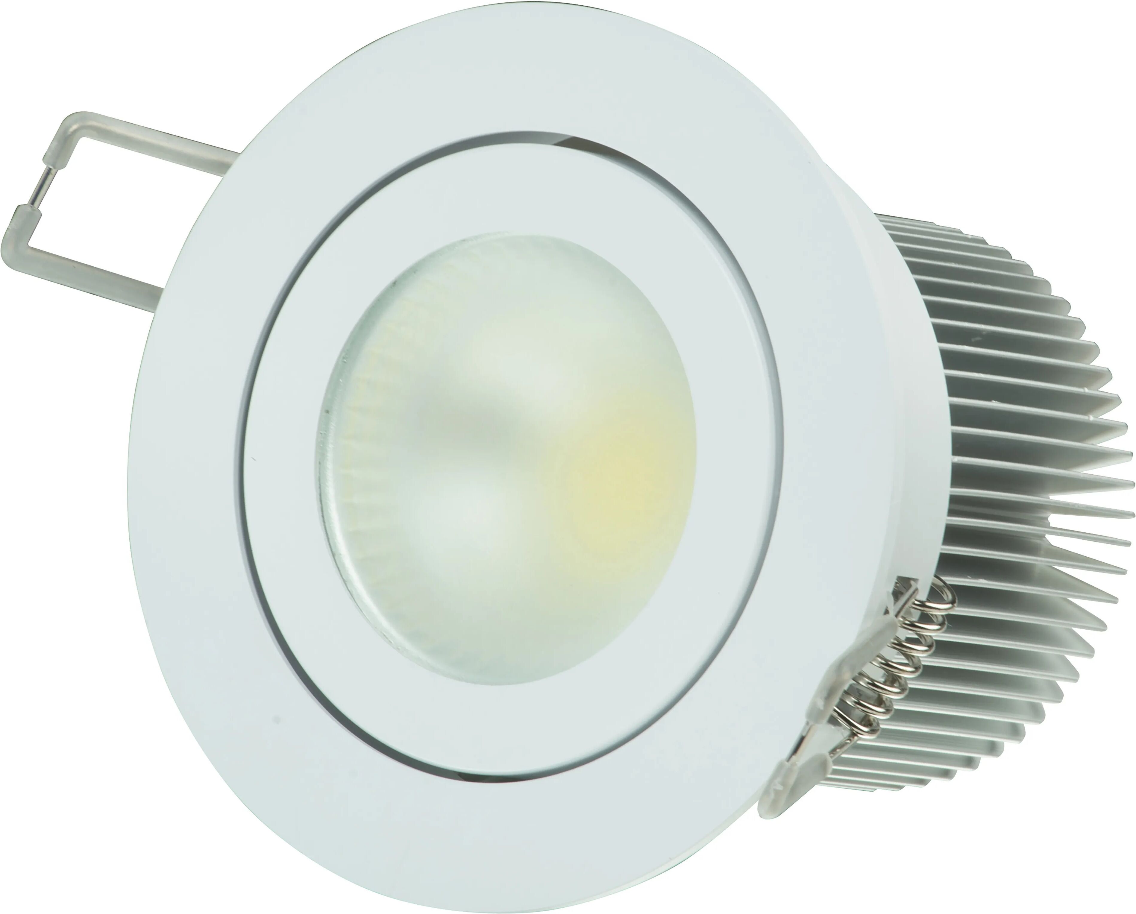 Vivida FARETTO INCASSO  LED COB 5W TONDO BIANCO 4000K 410 lumen DIMENSIONI Ø 85x43 mm