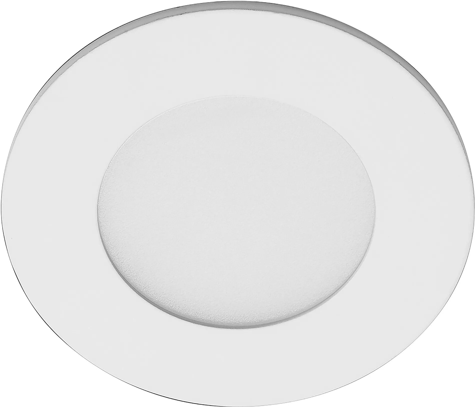 Vivida FARETTO INCASSO  LED 3W TONDO 160 lumen 3000K LUCE CALDA IN ALLUMINIO BIANCO FORO 75 mm