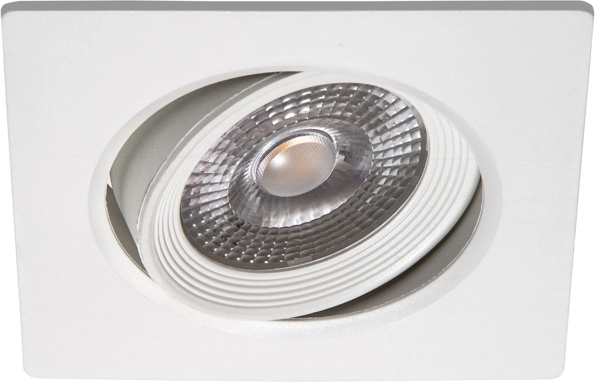 Vivida FARETTO INCASSO 7W QUADRATO PLASTICA BIANCO 4000K  480 lumen Ø73 mm (LxLxA) 90x90x45