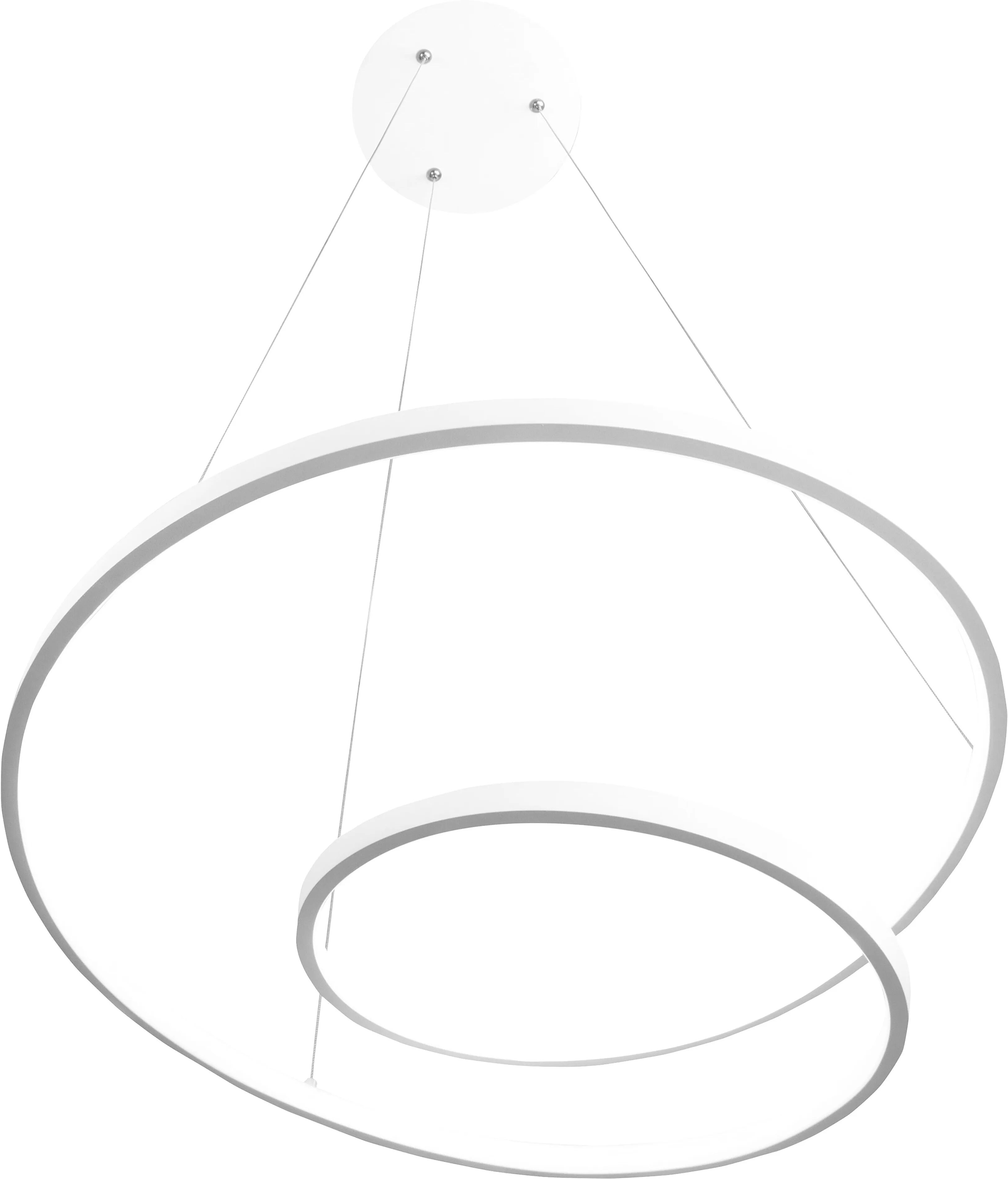 Vivida International SOSPENSIONE CHOKER LED 40W 2500 lumen 3000K LUCE CALDA LED INTEGRATO Ø550x1630 mm IP20