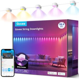  Govee RGBIC - Tira de luces LED M1, extensión de luces LED de  3.28 pies sin enchufe, varios colores en una línea, tira de luces LED  inteligentes para dormitorio, estudio, gabinete