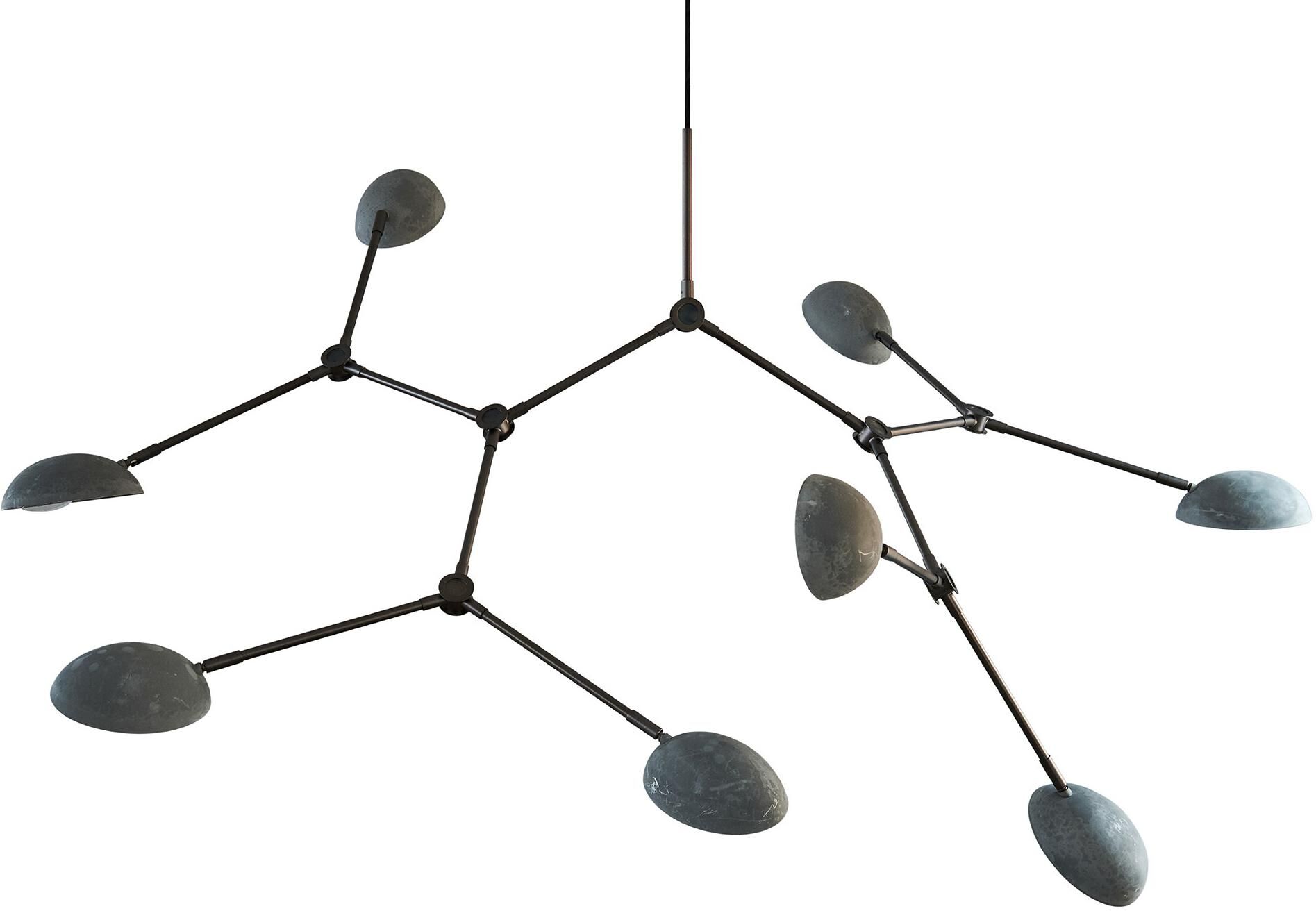 101 Copenhagen Drop Chandelier hanglamp oxidized