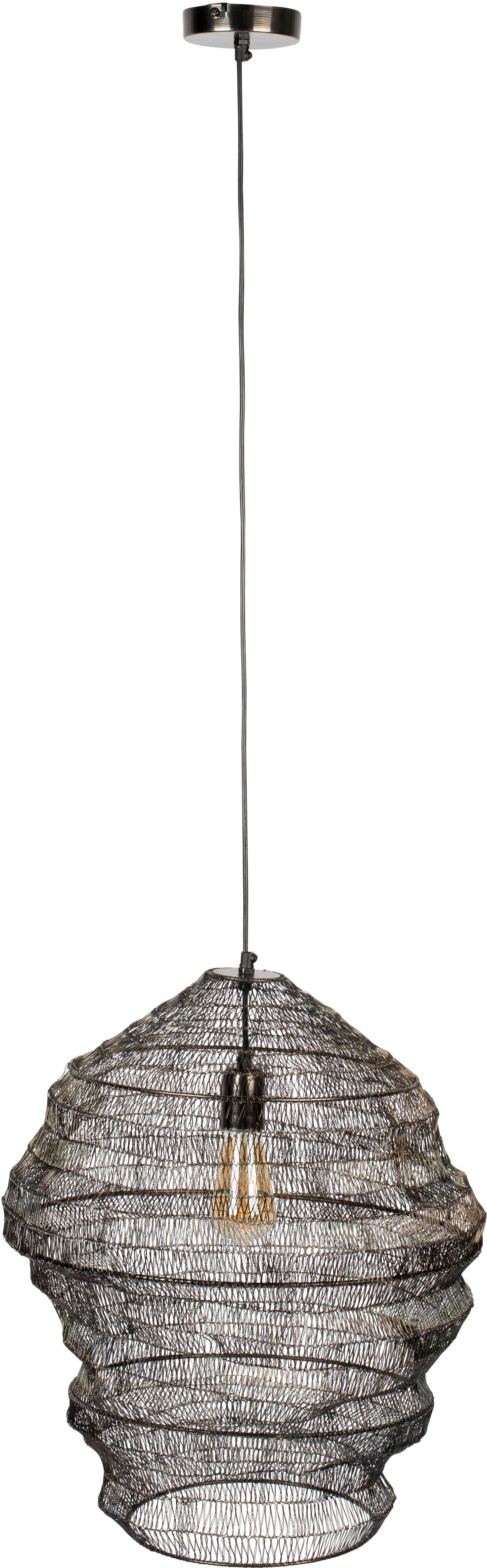 Dutchbone Luca hanglamp L zwart