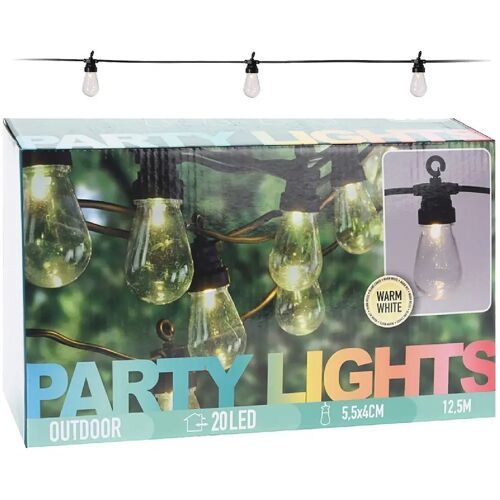 basic Outdoor Feestverlichting 12.5 m 20 LED-Lampen Warm Wit