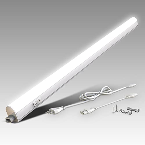 B.K.Licht I LED Onderbouwverlichting I keuken verlichting I neutraal wit licht I kastverlichting I keukenverlichting I 87,3 cm