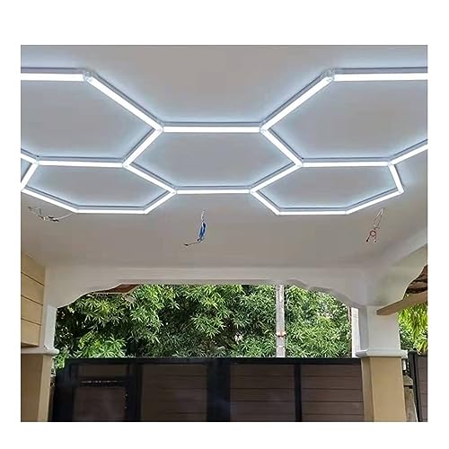 HYDEE Garage Light Hexagon Lights Lamp AC 90-260V Led Car Workshop Plafondverlichting