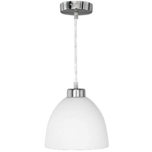 BES LED LED Hanglamp - Trion Dolina - E27 Fitting - 1-lichts - Rond - Mat Chroom - Aluminium