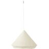 J-Line hanglamp Konisch Raffia - wit - large