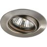 Twilight inbouwspot rond kantelbaar IP20 GU10 Nickel Satin