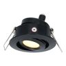 HOFTRONIC™ Sienna - Inbouwspot veranda – 12 Volt LED - Kantelbaar – 3 watt - 2700K 200 lumen - IP44 - Zwart