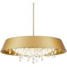 Dabudae JENA DO Hanglamp, metaal, goud, glas, led