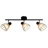 Zumaline Lighting Zumaline GANT Plafondspot Bar, Zwart, 3x E14