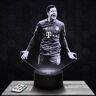 Lampephoto.fr Lewandowski Nachtlampje, Touch, R. Lewandowski Voetbalspeler, sportlamp, 3D led-illusie, cadeau-idee, Kerstmis, verjaardag, jongens en meisjes, nachtlamp, kinderkamer of volwassene TOP