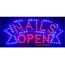 Miobo Led-bord lichtbord "GEOPEN" "OPEN" en veel meer reclame LAME REKLAME Reclame Reclame versch.stylen (open kleurig)