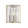 Zumaline Lighting Zumaline SERGIO Flush Wandlamp, Goud, 1x E14