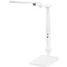 BES LED LED Bureaulamp - Aigi Alinox - 10W - Aanpasbare Kleur - Dimbaar - Mat Wit