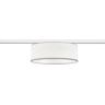 BES LED LED Railverlichting - Plafondlamp - Plafondverlichting - Trion Dual Hotia - 2 Fase - E27 Fitting - Rond - Mat Wit - Textiel